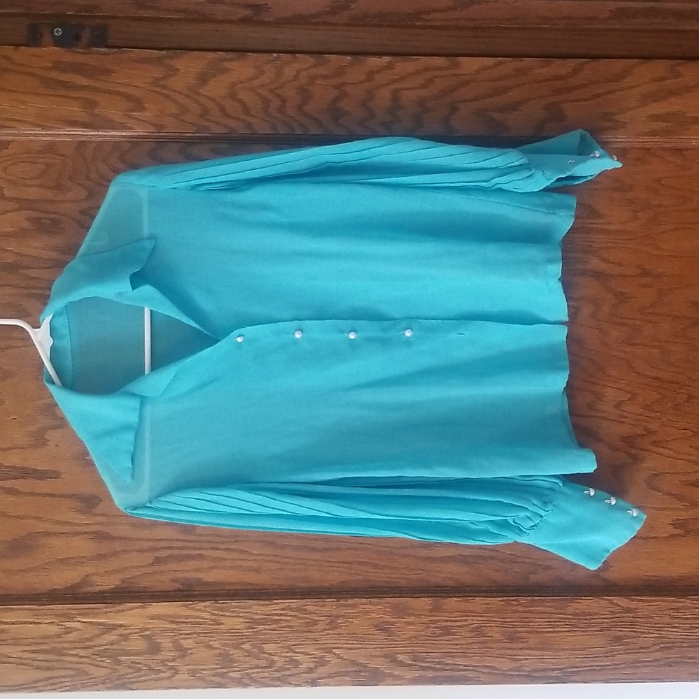 Semi sheer vintage blouse